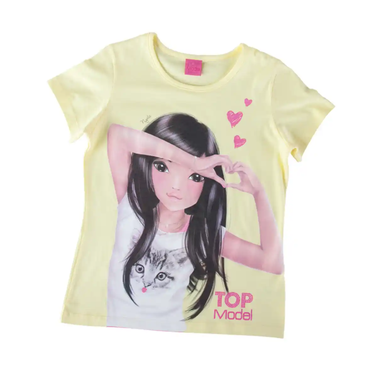 Bild 1 von T-Shirt Topmodel gelb - verschiedene Größen