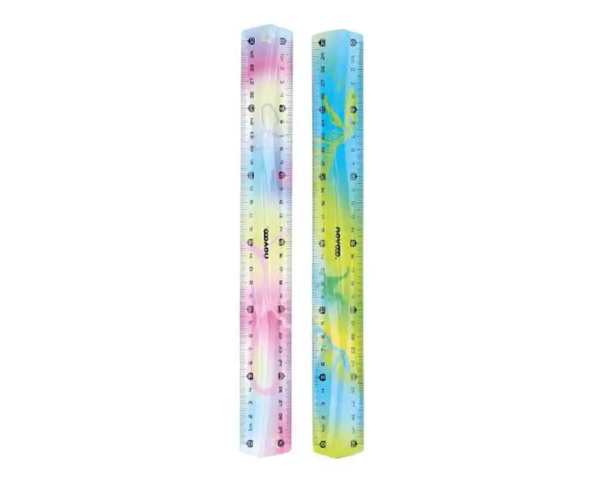 Bild 1 von novooo Lineal flex bunt, 30 cm