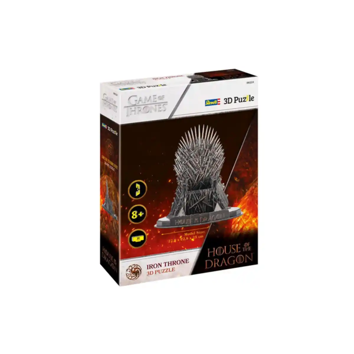 Bild 1 von House of the Dragon - 3D Puzzle - Iron Throne - 39 Teile