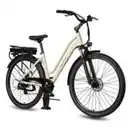 Bild 2 von Maxtron Urban 7,City E-Bike, HR-Nabenmotor,SHIMANO ALTUS 7-Gänge,mech.Scheibenbremse,creme-weiß