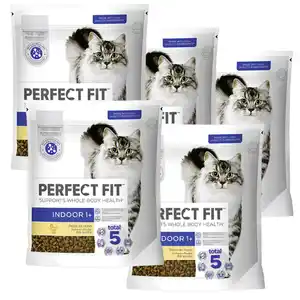 Katze Beutel Indoor 1+ mit Huhn 5 x 1,4kg
