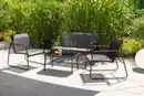 Bild 2 von 4tlg. Garten-Set - Schwarz