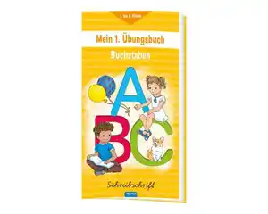 Übungsbuch Buchstaben Schreibschrift, 24 Seiten