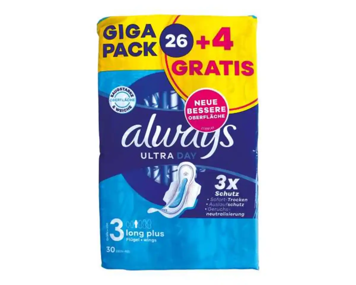 Bild 1 von Always Ultra Long plus, 30 Stück