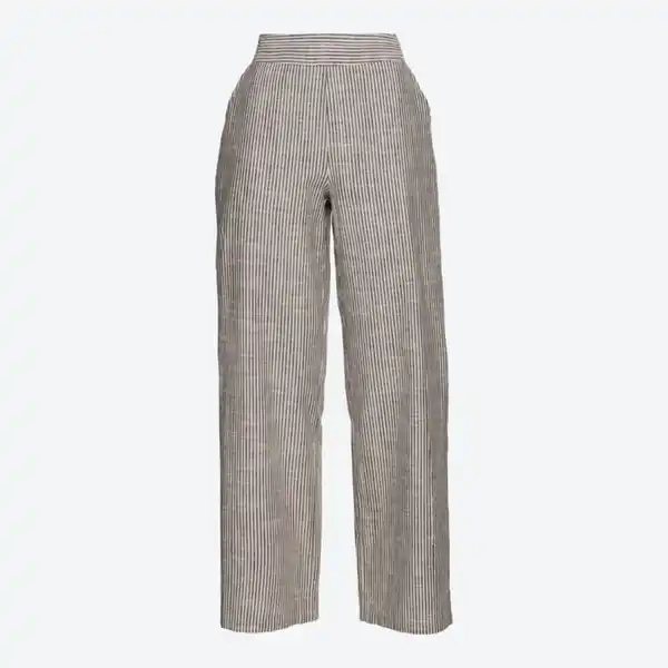Bild 2 von Damen-Stoffhose mit gestreiftem Design