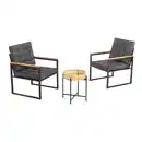 Bild 1 von 7tlg. Bistro-Set inkl. Kissen 