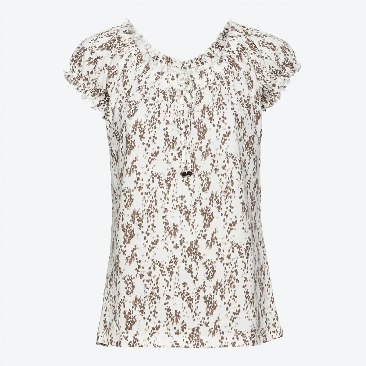 Bild 1 von Damen-T-Shirt mit Carmen-Ausschnitt