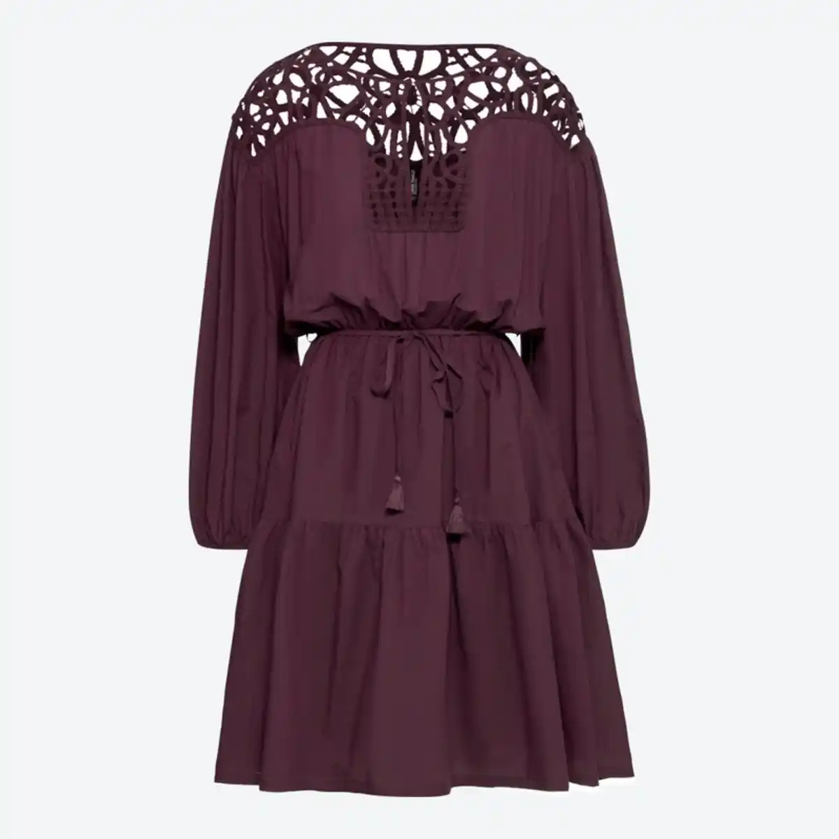 Bild 2 von Damen-Kleid mit Spitze am Ausschnitt
