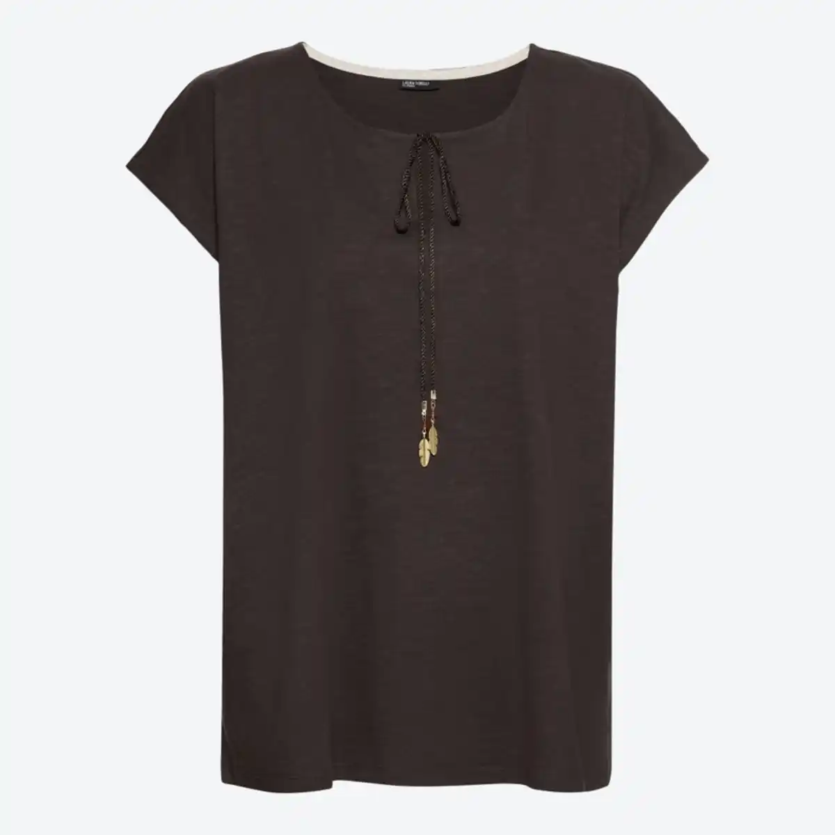 Bild 2 von Damen-T-Shirt mit Schnürung