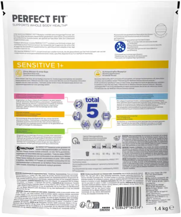 Bild 2 von ™ Katze Beutel Sensitive 1+ mit Truthahn 1,4kg