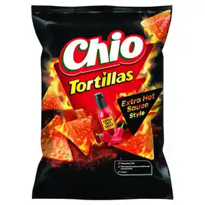 CHIO Tortillas 110 g, Scharfe Soße