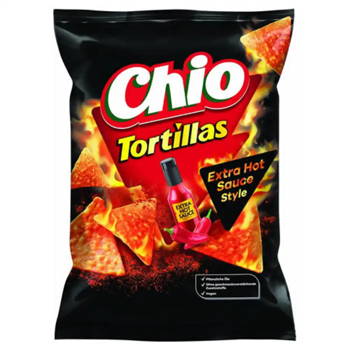 Bild 1 von CHIO Tortillas 110 g, Scharfe Soße