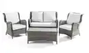 Bild 1 von 11tlg. Dining Sitzgruppe Gartenset BOCA aus Aluminium inkl. Polsterauflage