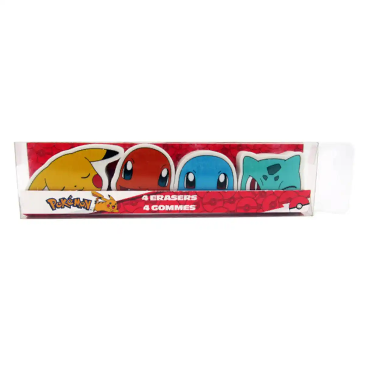 Bild 1 von Pokémon - 4 Radierer - 1 Set