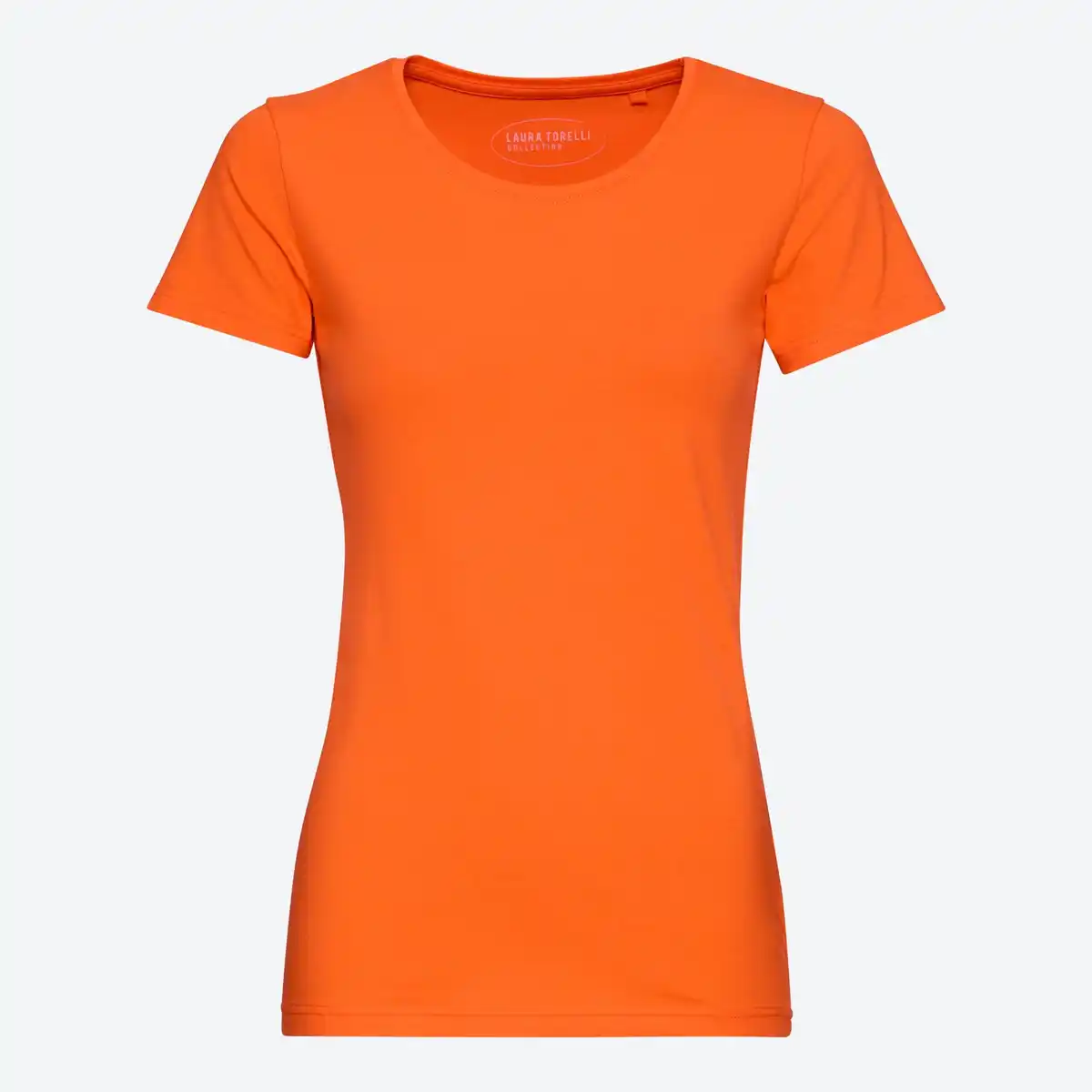 Bild 1 von Damen-T-Shirt mit Rundhalsausschnitt