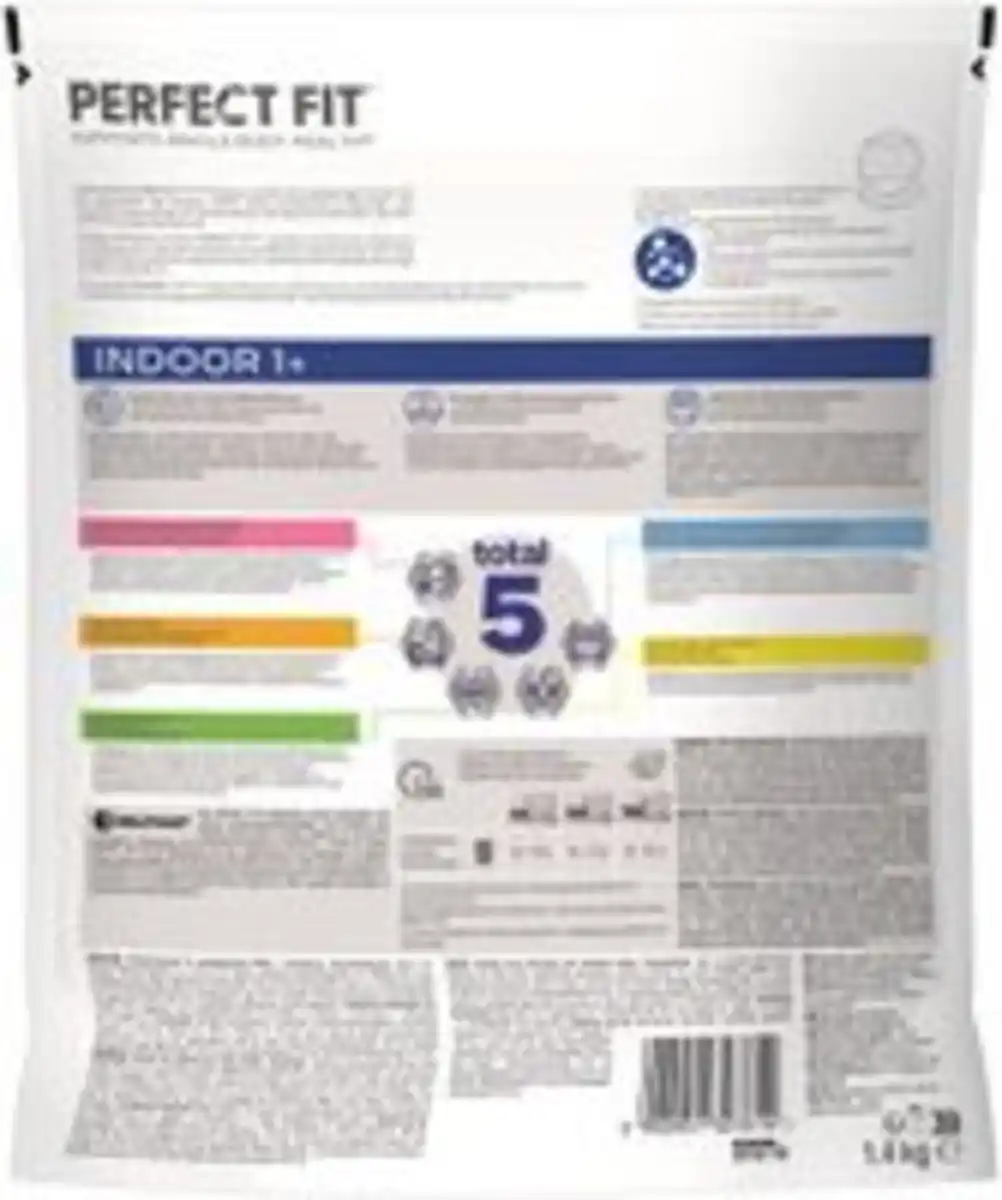 Bild 3 von Katze Beutel Indoor 1+ mit Huhn 5 x 1,4kg