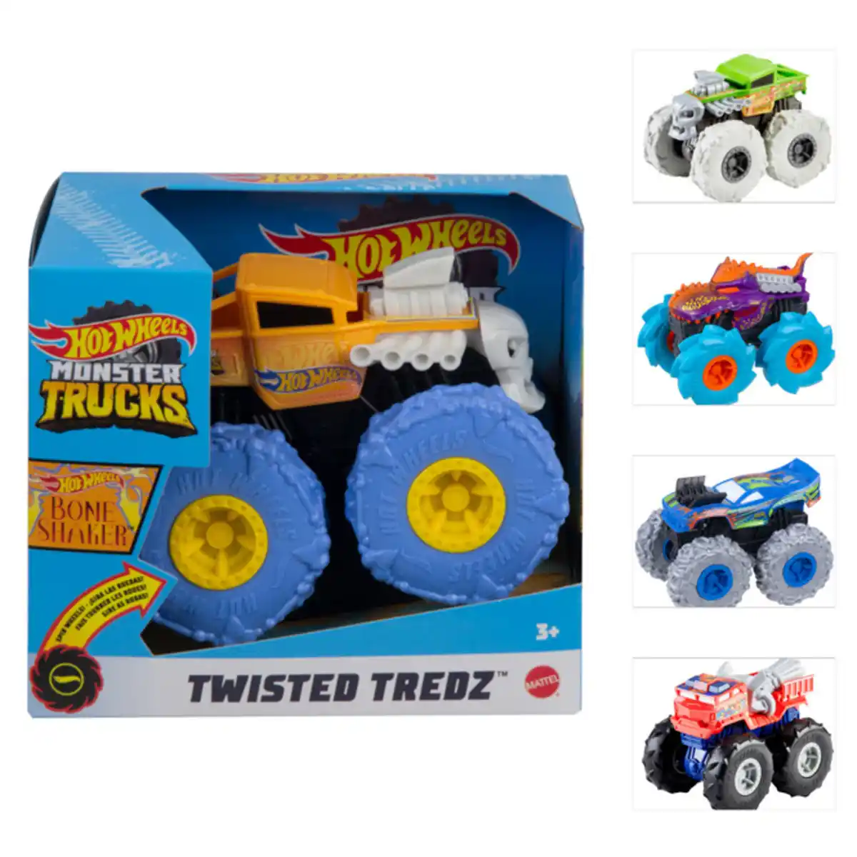 Bild 1 von Hot Wheels Monster Trucks - Twisted Tredz - 1 Stück
