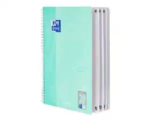 Collegeblock A4 Oxford Touch kar, pastell