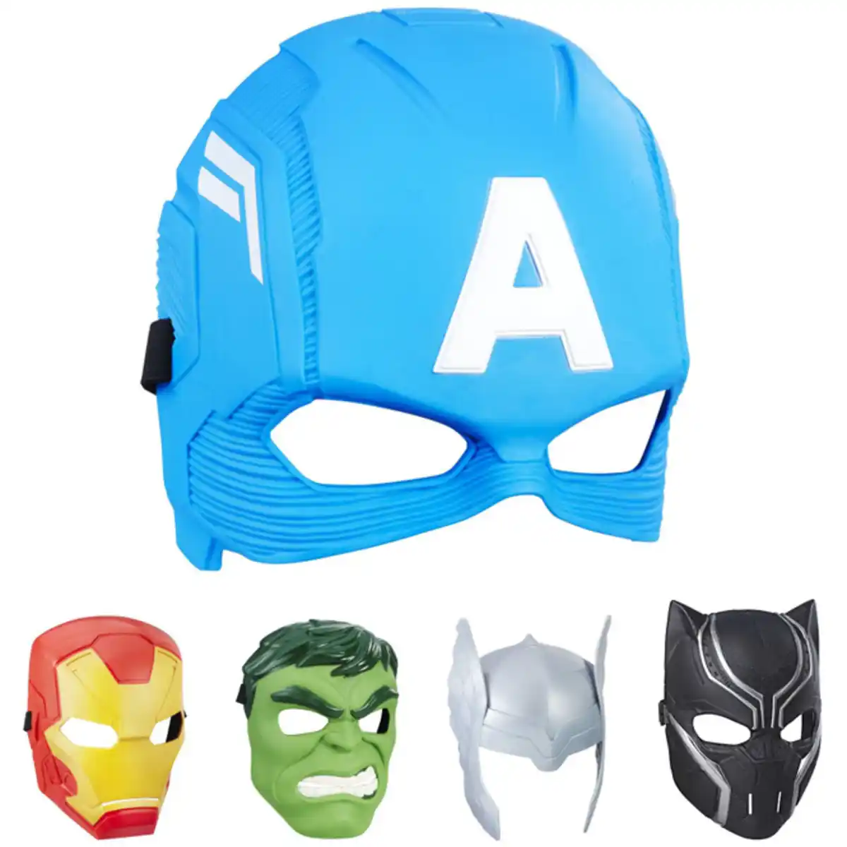 Bild 1 von Avengers - Maske mit Gummiband - verschiedene Charaktere - 1 Stück