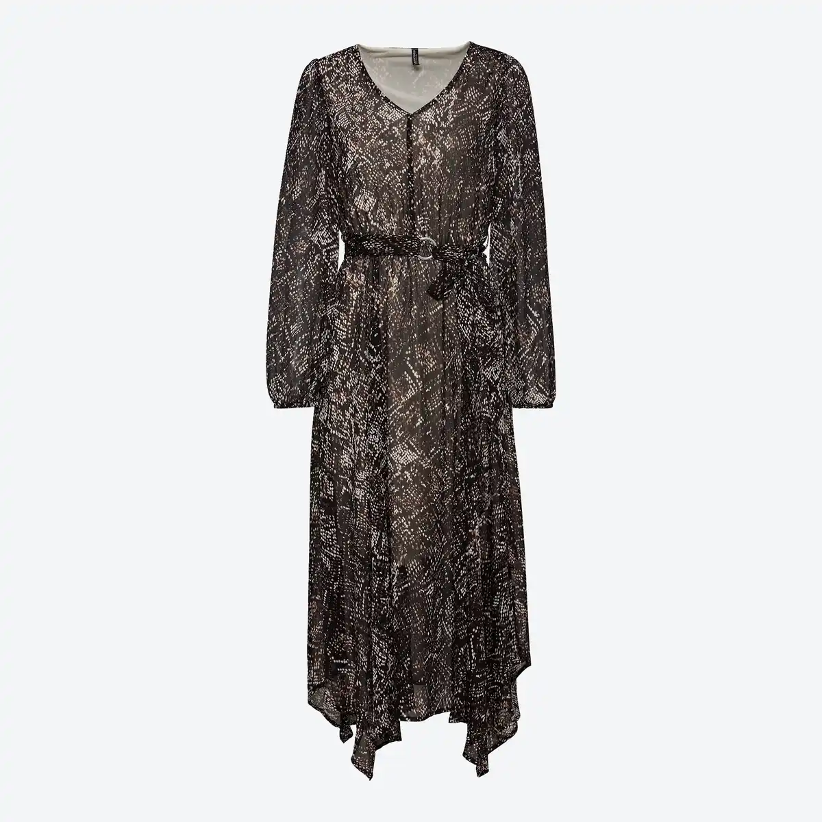 Bild 1 von Damen-Kleid mit verstellbarem Gürtel