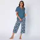 Bild 1 von Damen-Shorty mit Blumen-Muster, 2-teilig