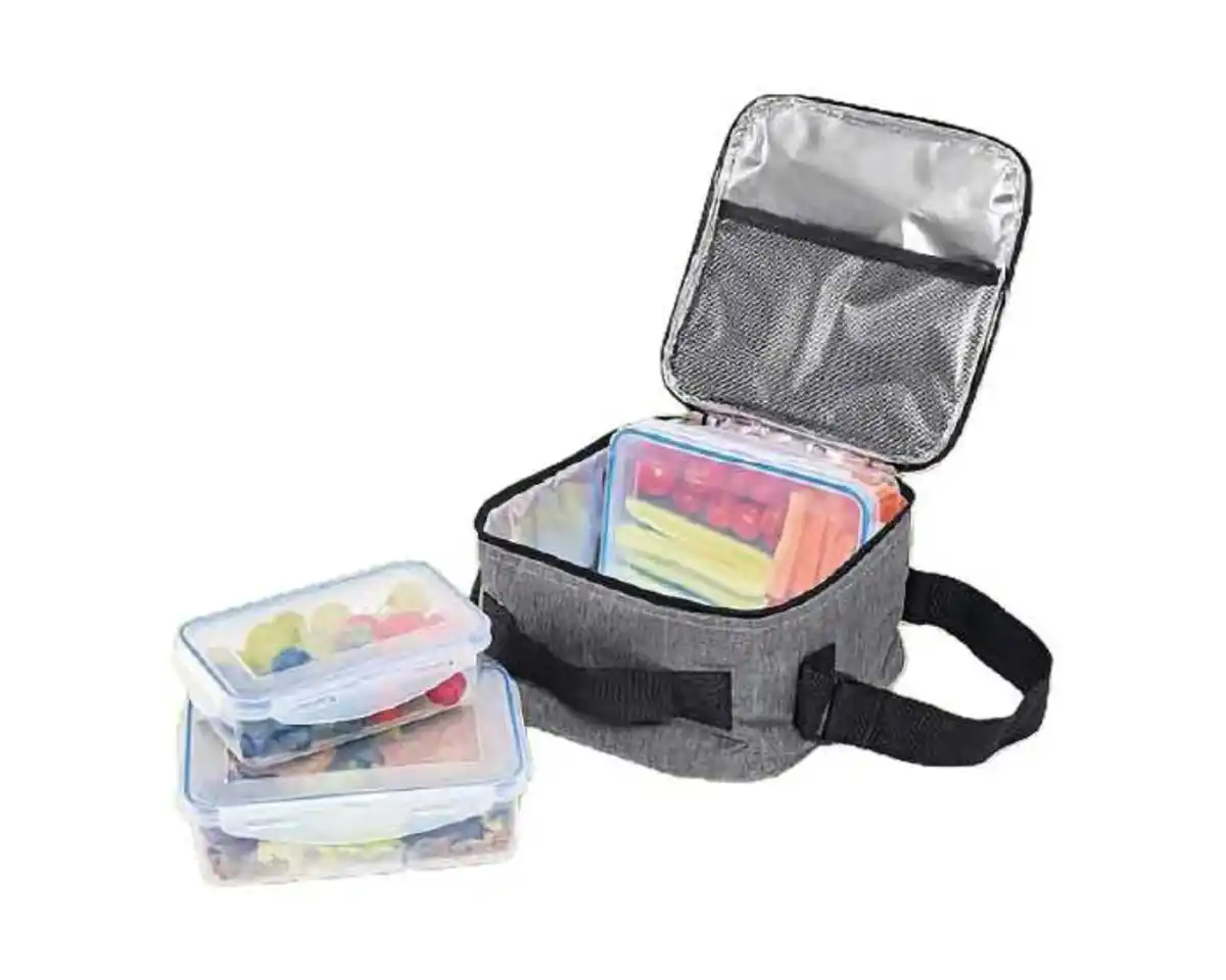 Bild 1 von EASYmaxx Kühltasche mit 3 Boxen, grau, 7 l