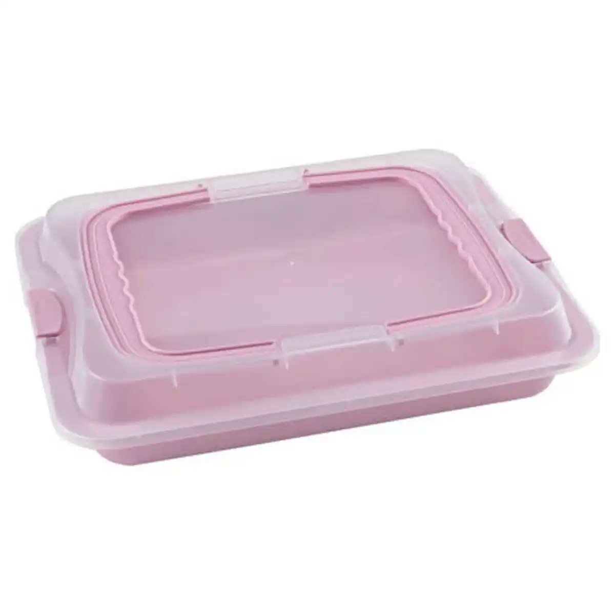 Bild 1 von CROFTON Backformen mit Transporthaube, Backblech, Rosa