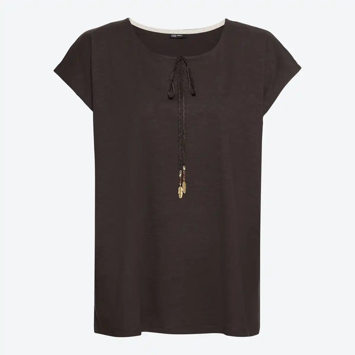 Bild 3 von Damen-T-Shirt mit Schnürung