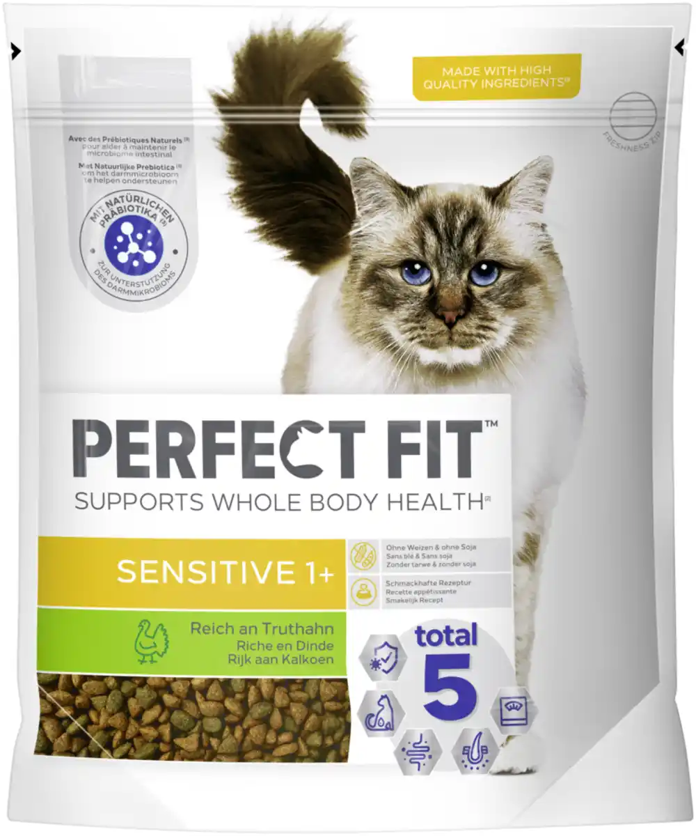 Bild 1 von ™ Katze Beutel Sensitive 1+ mit Truthahn 1,4kg