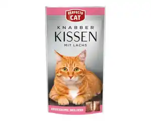 Perfecto Katzensnack Kissen Cat Lachs