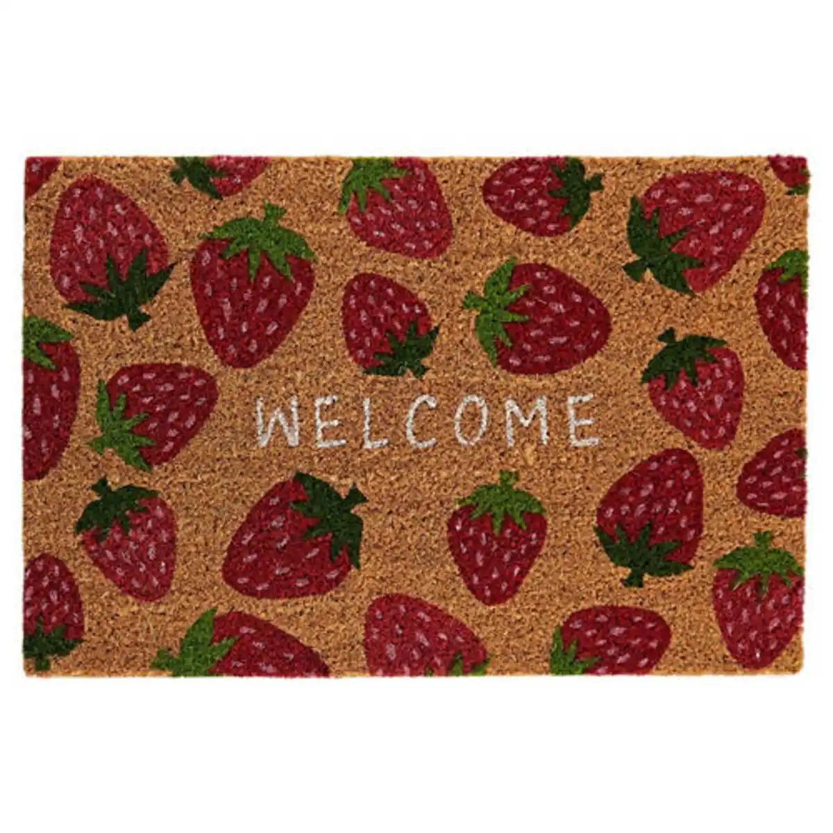 Bild 1 von HOME CREATION Kokos-Fußmatte, Erbeeren