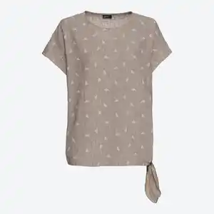 Damen-Bluse mit dekorativer Schnürung