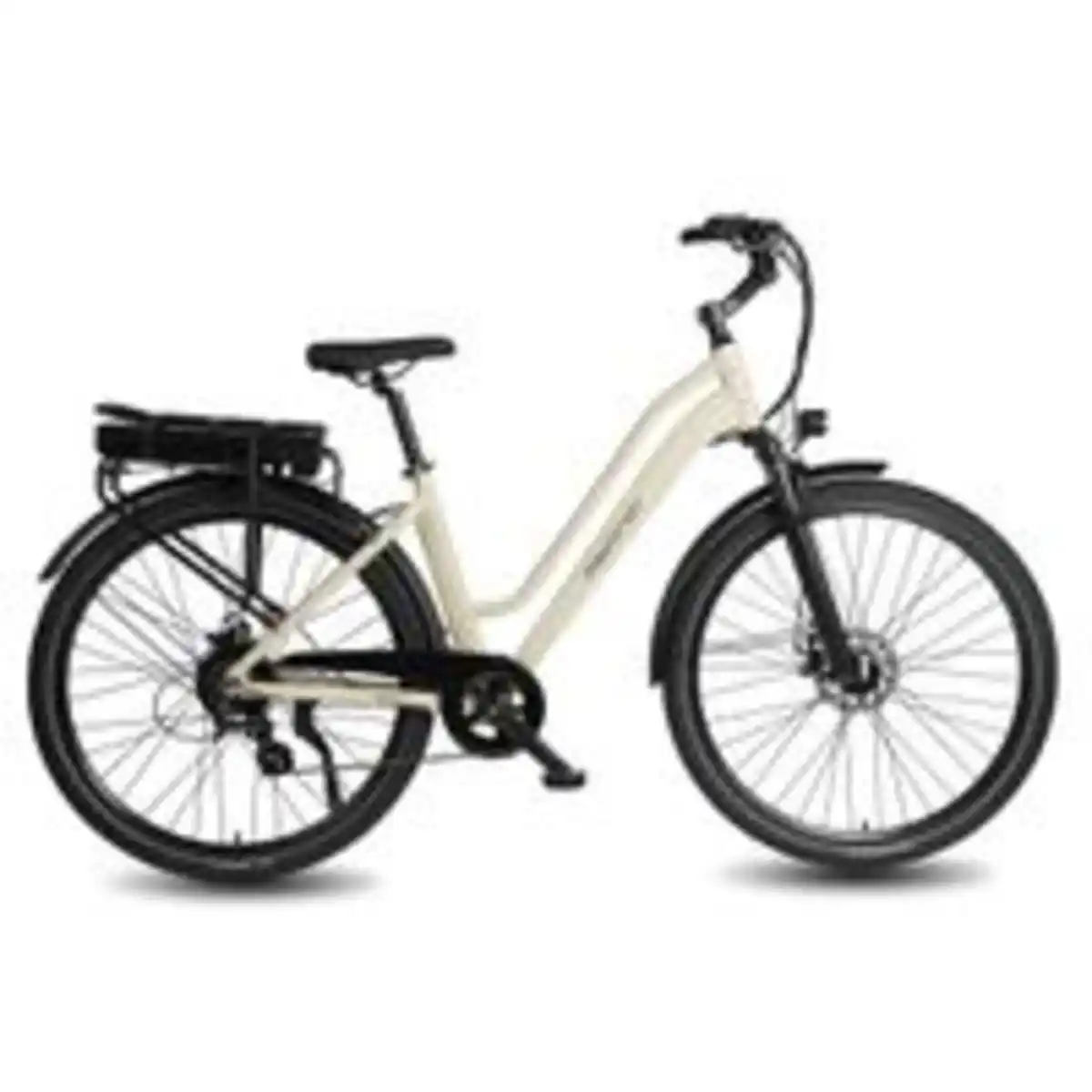 Bild 3 von Maxtron Urban 7,City E-Bike, HR-Nabenmotor,SHIMANO ALTUS 7-Gänge,mech.Scheibenbremse,creme-weiß