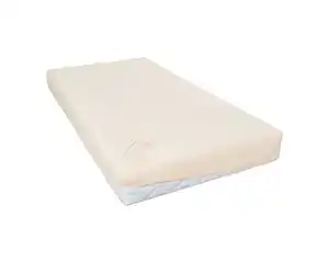 Spannbettlaken Jersey ecru, 100 x 200 cm