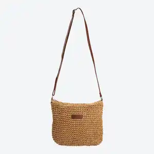 Damen-Schultertasche mit PU-Abzeichen