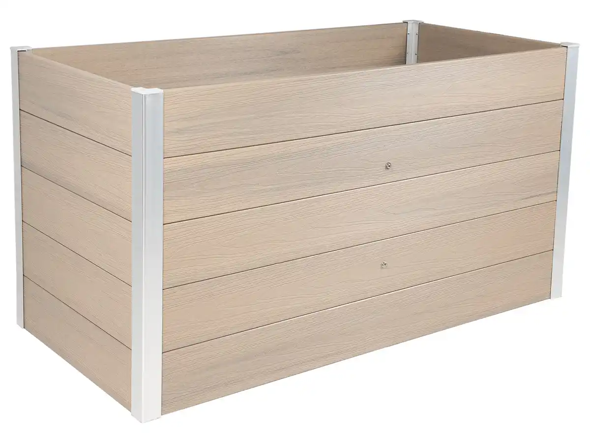 Bild 1 von DOBAR WPC Hochbeet (silbergrau, XXL)