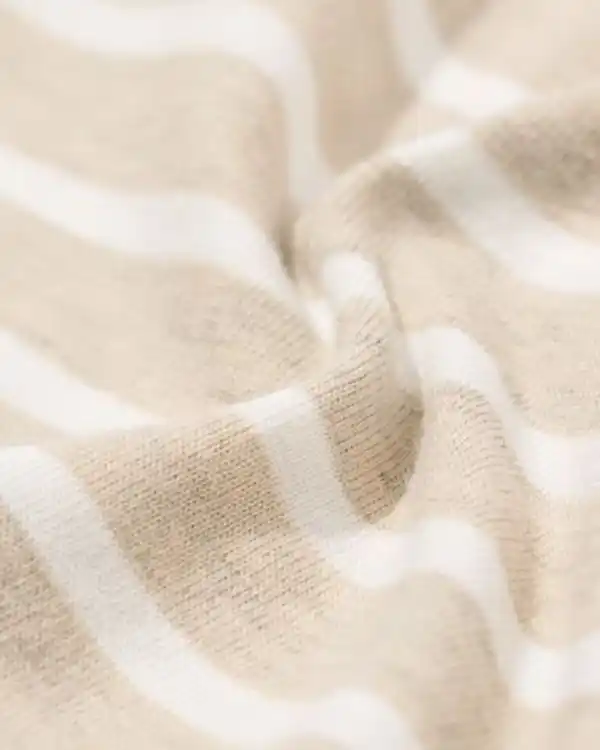 Bild 3 von Damennachthemd aus Jersey gestreift naturfarben