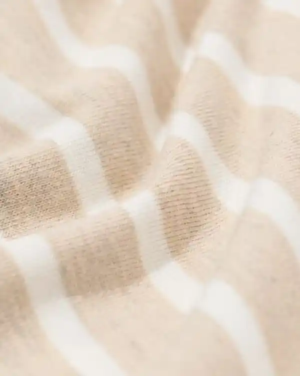 Bild 3 von Damennachthemd aus Jersey gestreift naturfarben