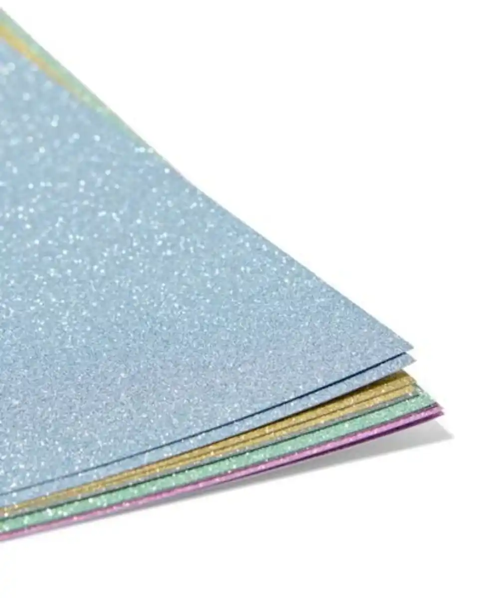 Bild 3 von Glitzer- und Metallicpapier, DIN A4 – 20 Stück