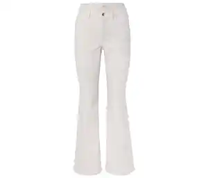Bootcut Jeans ‒ Fit »Lou«, cremeweiß