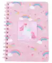 Bild 1 von Notizbuch mit Puzzlespiel, rosa