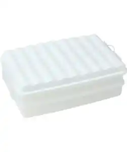Kühlschrank-Stapelbox, weiß