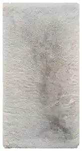 Kunstfell Caroline 1 in Silberfarben ca. 80x150cm, Silberfarben
