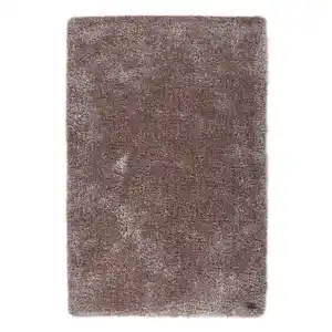 Tom Tailor Hochflorteppich, Hellbraun, Textil, Uni, rechteckig, 85x155 cm, Teppiche & Böden, Teppiche, Hochflorteppiche & Shaggys