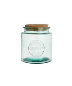 Vorratsglas mit Korken, transparent