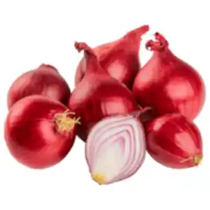 Rote Bio Speisezwiebeln