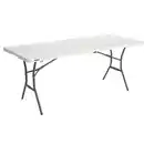 Bild 1 von Lifetime Gartentisch klappbar Stahl/Kunststoff 76 x 74 x 183 cm