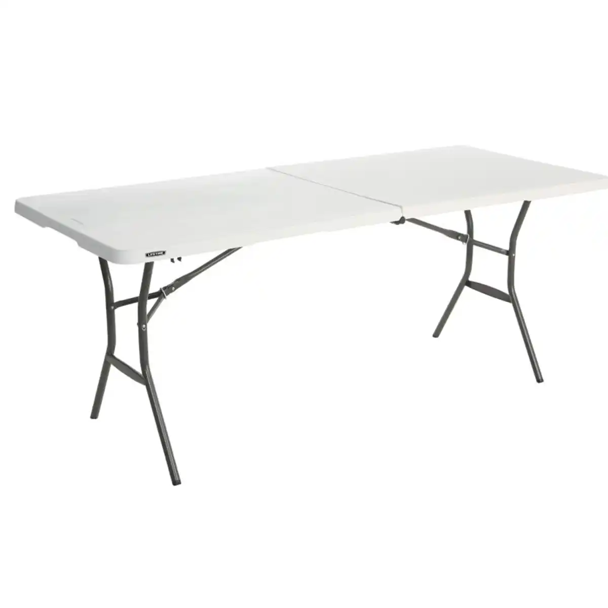 Bild 1 von Lifetime Gartentisch klappbar Stahl/Kunststoff 76 x 74 x 183 cm