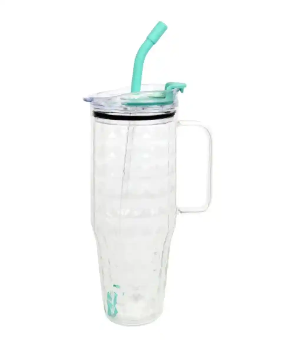 Bild 1 von Trinkbecher aus Glas, Lila/Blau
