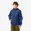 Bild 1 von QUECHUA Regenjacke Kinder wasserdicht Größe 122–170 Wandern - MH100 Zip dunkelblau